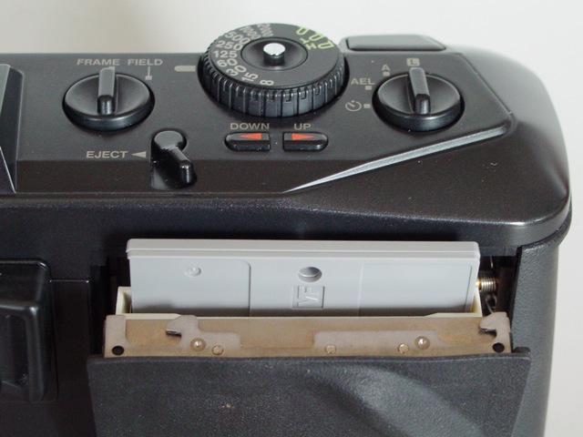Canon RC-760 - Fach für Video Floppy Disk (Foto: Harald Schwarzer)